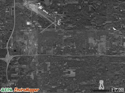 Vienna township, Ohio satellite photo by USGS