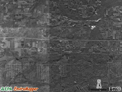 Windham township, Ohio satellite photo by USGS