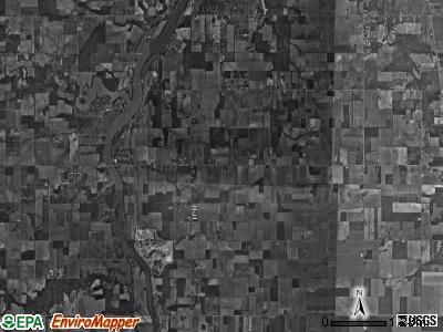 Auglaize township, Ohio satellite photo by USGS