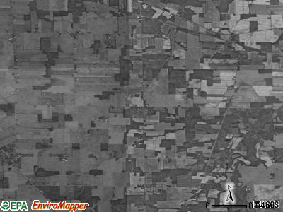 Hartland township, Ohio satellite photo by USGS