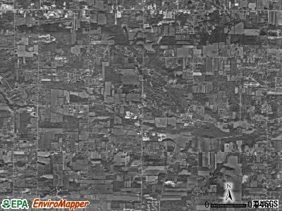 Sharon township, Ohio satellite photo by USGS