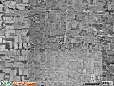 Jackson township, Ohio satellite photo by USGS
