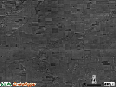 Jackson township, Ohio satellite photo by USGS