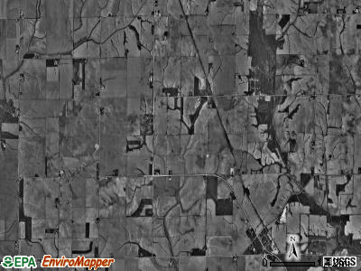 Woosung township, Illinois satellite photo by USGS