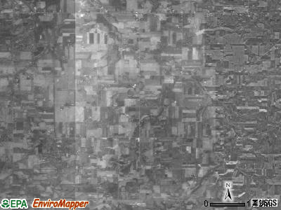 Knox township, Ohio satellite photo by USGS