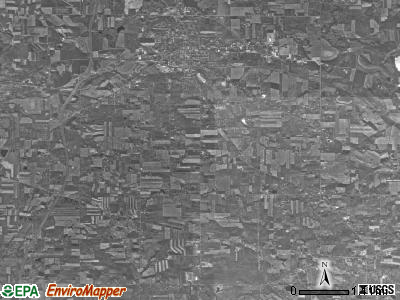 Fairfield township, Ohio satellite photo by USGS