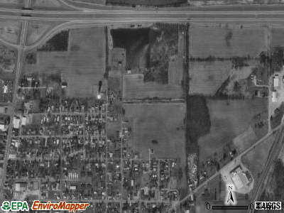 Holmes township, Ohio satellite photo by USGS