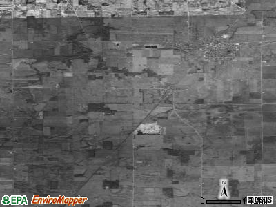 Jackson township, Ohio satellite photo by USGS
