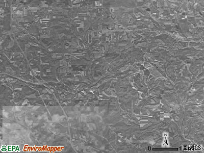 Elkrun township, Ohio satellite photo by USGS