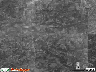 Augusta township, Ohio satellite photo by USGS