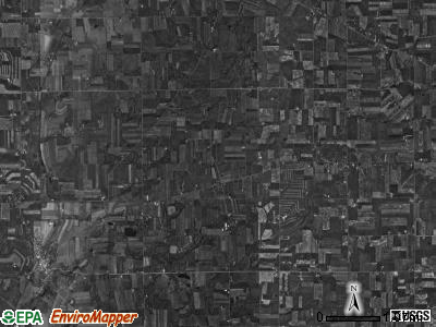 Salt Creek township, Ohio satellite photo by USGS