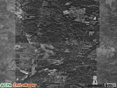 Sandy township, Ohio satellite photo by USGS