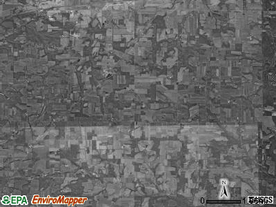 Ripley township, Ohio satellite photo by USGS