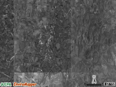 Center township, Ohio satellite photo by USGS