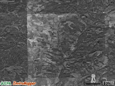 Mill Creek township, Ohio satellite photo by USGS