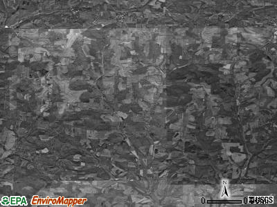 Crawford township, Ohio satellite photo by USGS