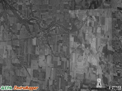 Miami township, Ohio satellite photo by USGS