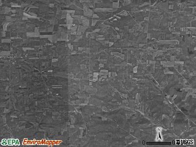 Jackson township, Ohio satellite photo by USGS
