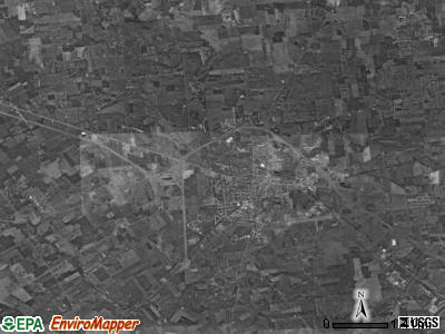 Paris township, Ohio satellite photo by USGS