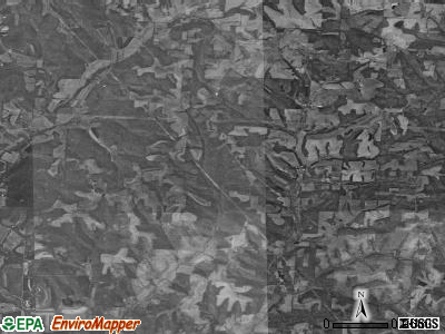 Pike township, Ohio satellite photo by USGS