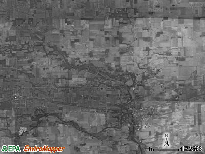 Newberry township, Ohio satellite photo by USGS