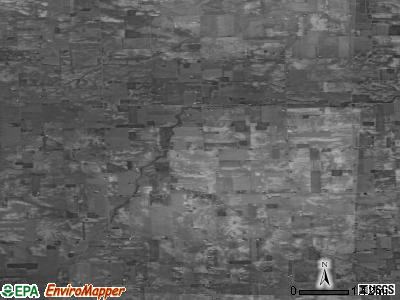 Franklin township, Ohio satellite photo by USGS