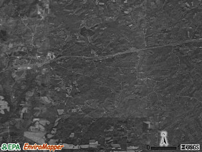 Wills township, Ohio satellite photo by USGS