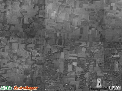 Pike township, Ohio satellite photo by USGS