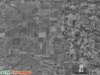 Harmon township, Illinois satellite photo by USGS