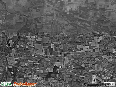 Bethel township, Ohio satellite photo by USGS