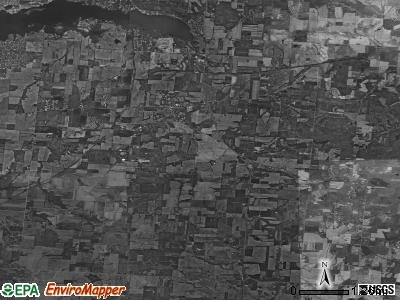 Thorn township, Ohio satellite photo by USGS