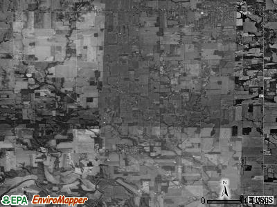 Jackson township, Ohio satellite photo by USGS