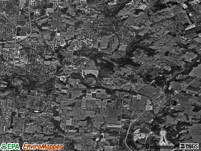 Sugarcreek township, Ohio satellite photo by USGS