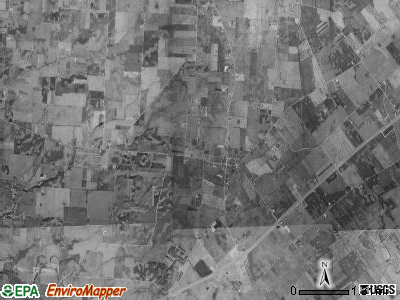 Jefferson township, Ohio satellite photo by USGS