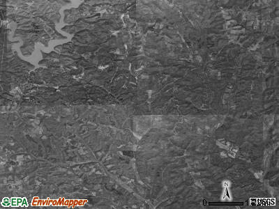 Homer township, Ohio satellite photo by USGS