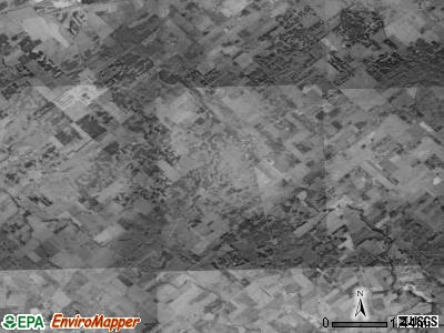Wayne township, Ohio satellite photo by USGS
