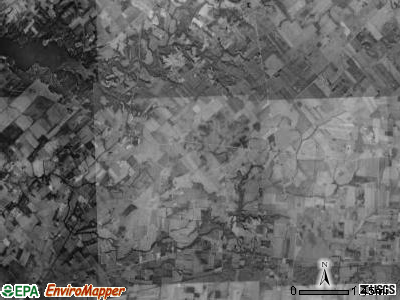 Washington township, Ohio satellite photo by USGS