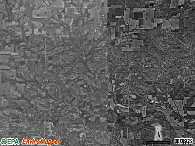 Morgan township, Ohio satellite photo by USGS