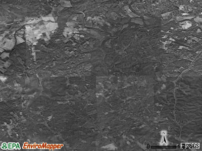 Huntington township, Ohio satellite photo by USGS