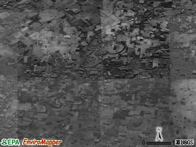 Perry township, Ohio satellite photo by USGS