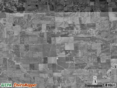 Na-Au-Say township, Illinois satellite photo by USGS