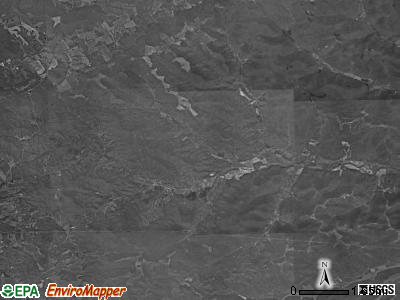 Mifflin township, Ohio satellite photo by USGS