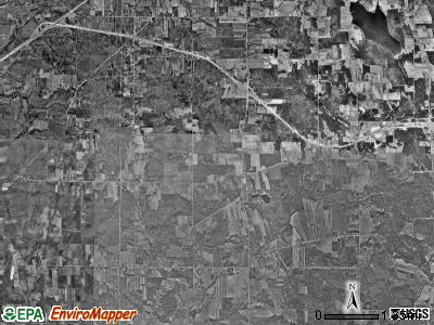 Greenfield township, Pennsylvania satellite photo by USGS