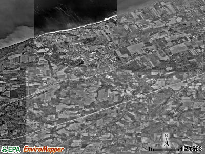 Girard township, Pennsylvania satellite photo by USGS