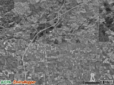 McKean township, Pennsylvania satellite photo by USGS