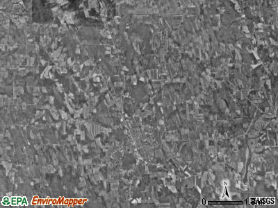 Waterford township, Pennsylvania satellite photo by USGS