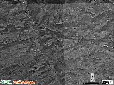 Ridgebury township, Pennsylvania satellite photo by USGS