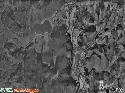 Lawrence township, Pennsylvania satellite photo by USGS