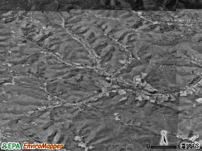 Otto township, Pennsylvania satellite photo by USGS