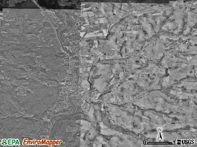 Pine Grove township, Pennsylvania satellite photo by USGS